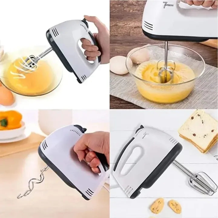 Electric Egg Beater Machine Hand Mixer Handheld Cake Egg Beater Cream Blender Cake Baking Tool